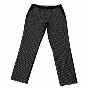 Halogen Quinn Fit Black‎ and Gray Checkered Pants